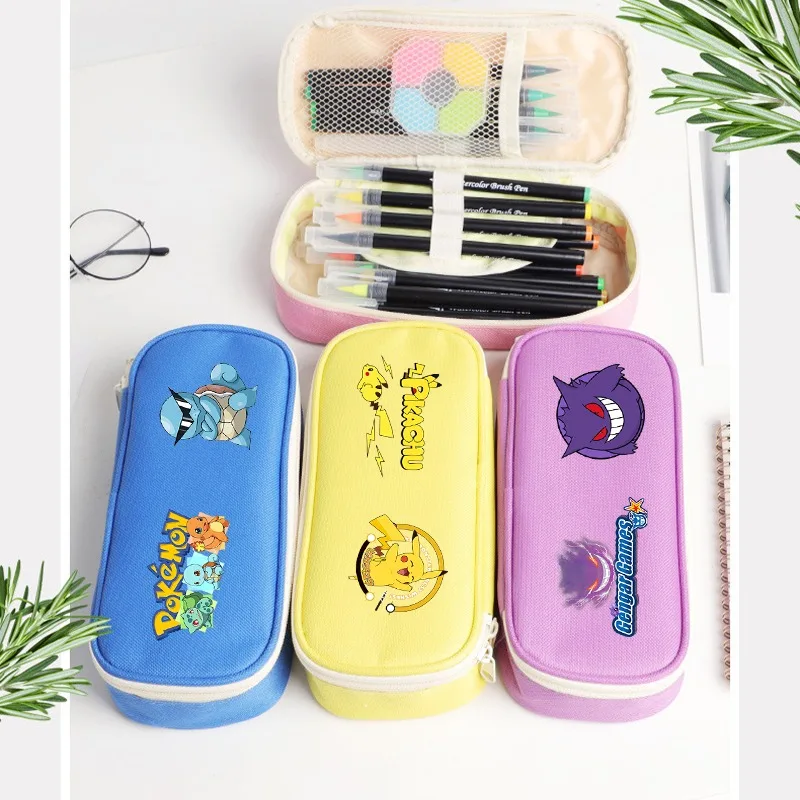 Stationery Supplier - Pokemons Pikachu Federmäppchen, niedliches Federmäppchen für