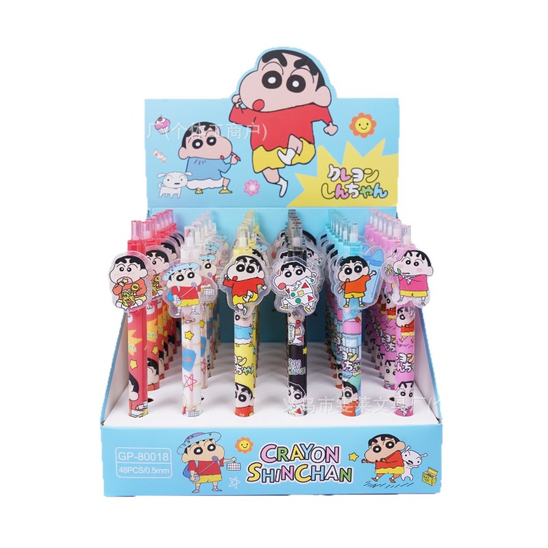 Office Stationery And Supply - 48 Stück/Box Crayon Shinchan Gelschreiber Cartoon