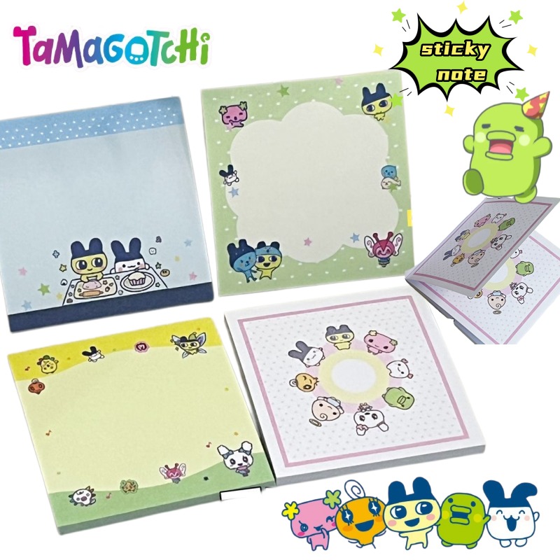 Stationery Supplier - 4 Stück Tamagotchi Mametchi Memetchi Cartoon