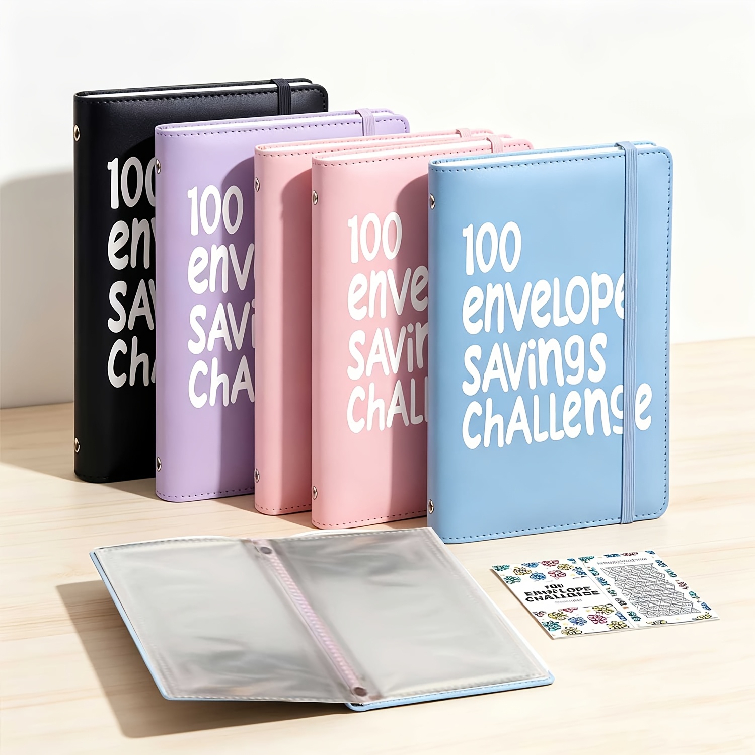 Planner Weekly Budget - Damen-Sparbuch, 1 A6-Sparbuch mit losen Blättern,