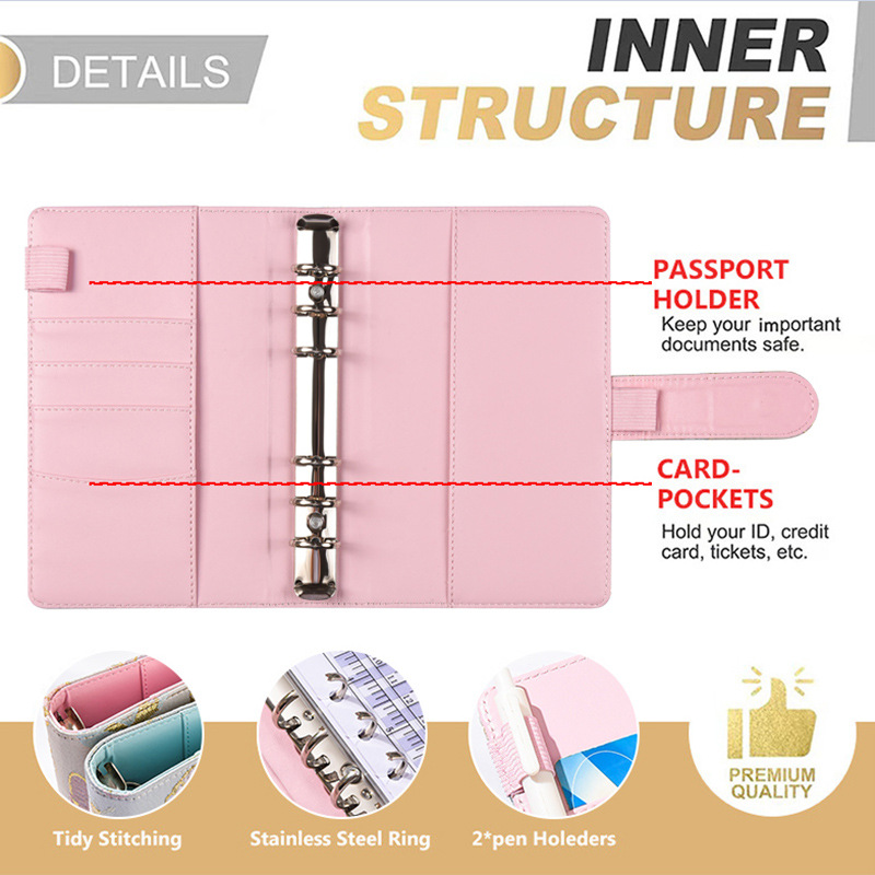 3 Stile A6 Stoff-Schmetterling – Planner Weekly Budget Bewertung und Preis