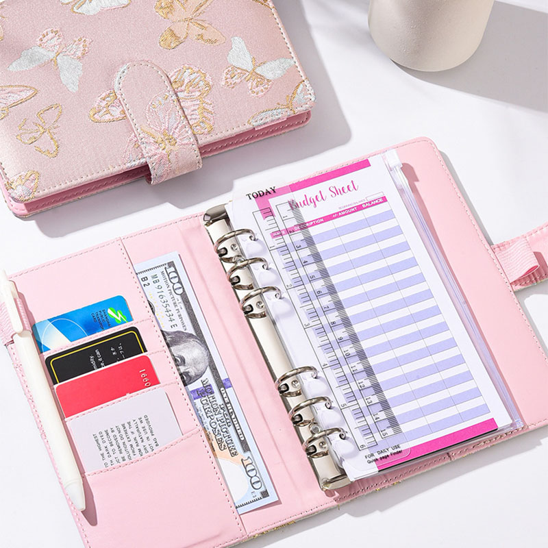 3 Stile A6 Stoff-Schmetterling – Planner Weekly Budget Bewertung und Preis
