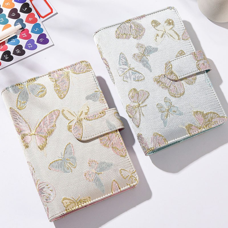 3 Stile A6 Stoff-Schmetterling – Planner Weekly Budget Bewertung und Preis
