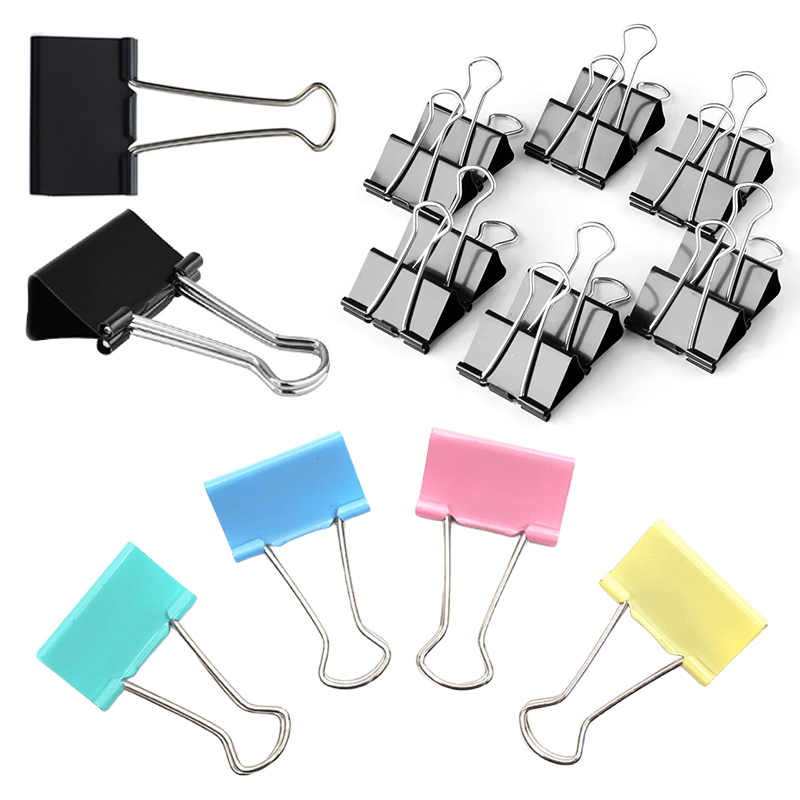 10 Stück 25 mm große Metall-Bi – Office Stationery And Supply Bewertung und Preis
