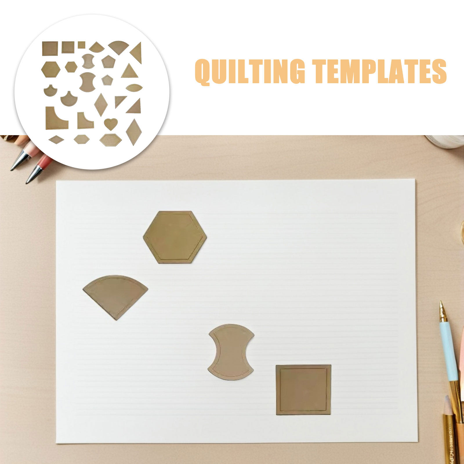 1 Set Transparente Acryl-Quilt – Ruler Set Transparent Bewertung und Preis