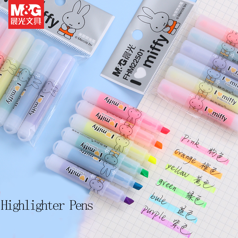 M&G Textmarker mit abgewinkelt – Highlighter Set Pastel Bewertung und Preis