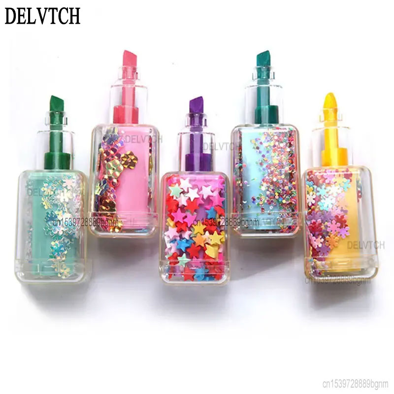 5Pcs Set Mini Pailletten Nagel – Highlighter Set Pastel Bewertung und Preis