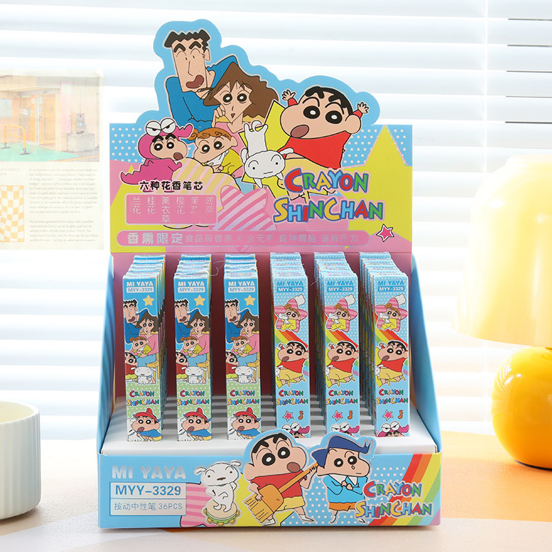 6 Stück Cartoon Crayon Shin-Ch – Office Stationery And Supply Bewertung und Preis